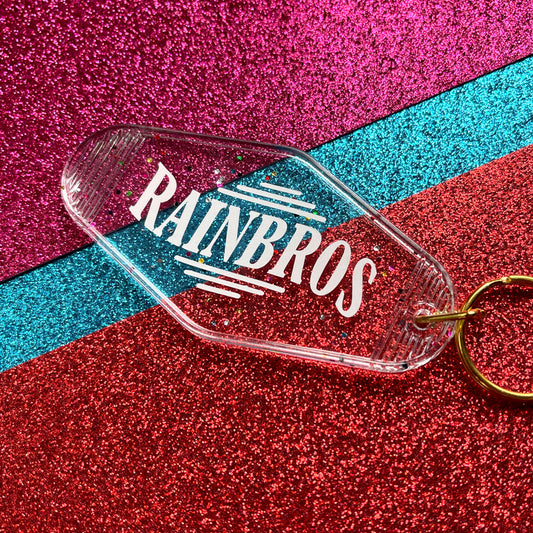 Rainbros – Retro Motel Keychain