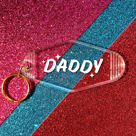 Daddy– Retro Motel Keychain